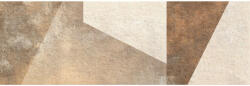 Keros Ceramica Keros Madison Decor Geo Beige falburkoló 25x75 cm (KER10) (KER10) - csempebolt