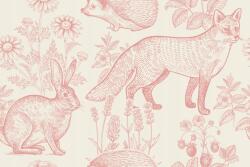 agmART Méretre szabott fotótapéta Róka Sündisznó Nyúl Polana 260x180 (Fototapety agmART)