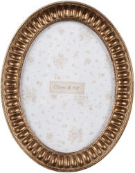 Clayre & Eef Rama foto perete, masa polirasina aurie 14x2x19 cm, 10x15 cm (2F1192deco)