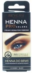  Vopsea de gene si sprancene Henna Revers Pro Colors Neagra (henanegru)