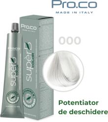 Pro.co Vopsea de par profesionala fara amoniac SUPERB. COLOR 100 ml, Pro. Co 000, Potentiator de deschidere (U000)