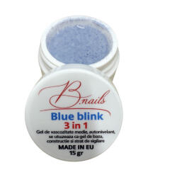 B. nails Gel unghii 3 in 1constructie autonivelant BLUE BLINK 15g (BLBLI15)
