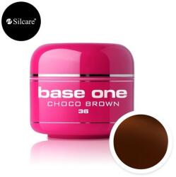 Silcare Gel uv Color Base One Silcare Clasic Choco Brown 5g (36SILCARE)