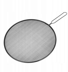 Tadar Szűrő serpenyőhöz, 29 cm, fekete, nyéllel (5907558771459)