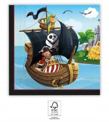 Procos Kalóz Island szalvéta 20 db-os 33x33 cm Fsc