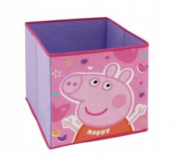 Peppa Pig Peppa malac Happy játéktároló 31×31×31 cm (8430957144526)