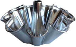 Agd-Max Dom-met kuglófforma sütőhüvellyel, 19 cm (A1306)