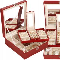 SPRINGOS Ékszertartó Doboz Elegáns Kazetta Tok XL (HA1080)