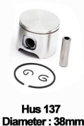  Piston complet Husqvarna 136, 137 - diametru 38 mm (DA0174)