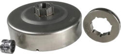  Oala ambreiaj + rotita motrica + colivie compatibil Stihl MS 290, 310, 340, 390, 029, 031, 034, 036 - 3/8 7Z (3 piese) (DA0016)