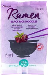 Terrasana Taitei Ramen din orez negru Ramen, fara gluten bio 280g