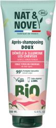 Nat&Nove Balsam delicat pentru toate tipurile de par cu extract de galbenele Bio, 200ml, Nat&Nove