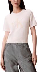 Calvin Klein Pulover Chunky Cotton Graphic Vest LV044E306G YBH white greige