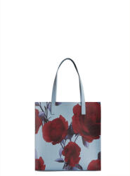 Ted Baker Geantă Elyzaa Large Rose Print Icon 282644 mid-blue (282644 mid-blue)