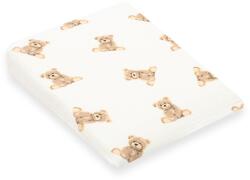 New Baby Muslin fa? ă de pernă pentru cărucior New Baby STANDARD 30x37 cm bear