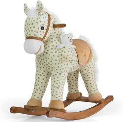 Milly Mally Hăț de lemn cu melodie Milly Mally Pony Gray Dot Balansoar calut