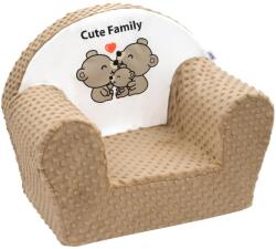 New Baby Scaun de copii Minky New Baby Cute Family cappuccino