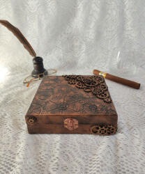 DecoVintage Set accesorii bar in cutie de lemn (C686)