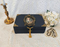 DecoVintage Caseta bijuterii -Royal (C616)