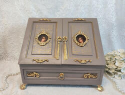 DecoVintage Organizator vintage din lemn-Baroque (C687)