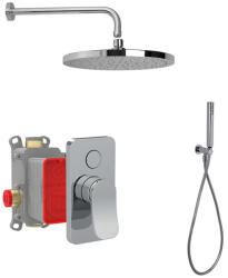 FIMA CARLO FRATTINI Set dus FIMA Carlo Frattini, cu cap si para de dus, crom (F3809E2RP52S3CR)