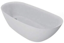 Florida Cada freestanding Florida Natalia Slim 174, ovala, ventil click-clack, instalatie completa, alb (WS205T-1740)