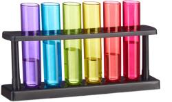 Relaxdays Set de 6 pahare de shot Relaxdays cu eprubete (10024546) Pahar