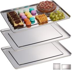 Relaxdays Set de 3 platouri de servire Relaxdays (10046057) Tava