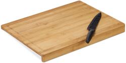 Relaxdays Placă de sculptat Relaxdays cu margine de oprire (10046911) Tocator