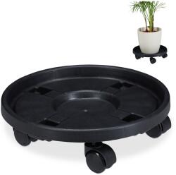 Relaxdays Role mari din plastic pentru plante Relaxdays, set de 2 (10059925)