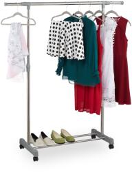 Relaxdays Suport extensibil pentru haine Relaxdays pe roți (10049210)