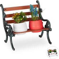 Relaxdays Bancă mică pentru flori Relaxdays (10037578)