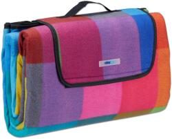 Relaxdays Pătură de picnic Relaxdays în carouri colorate (10029526) Patura