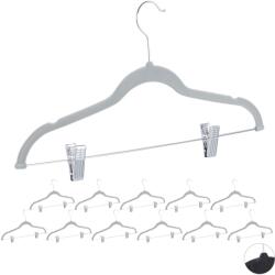 Relaxdays Umerașe Relaxdays din catifea cu cleme, set de 12 (10026797)