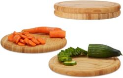 Relaxdays Set de platouri de mic dejun Relaxdays 25 cm (10032045) Tocator