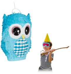 Relaxdays Pinata Bufniță Albastră (10049048)