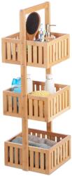 Relaxdays Raft de baie Relaxdays din bambus cu 3 rafturi (10025466)