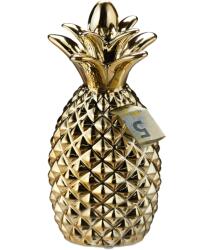 Relaxdays Pușculiță cu Ananas, Aurie (10046291)