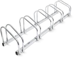 Relaxdays Suport de biciclete Relaxdays pentru 5 biciclete, oțel, 130 cm (10019542)