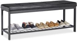 Relaxdays Banchetă pentru pantofi Relaxdays XXL cu pernă (10037108) Pantofar