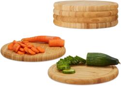 Relaxdays Set de platouri de mic dejun Relaxdays 25 cm (10032053) Tocator