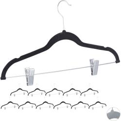 Relaxdays Umerașe Relaxdays din catifea cu cleme, set de 12 (10026788)