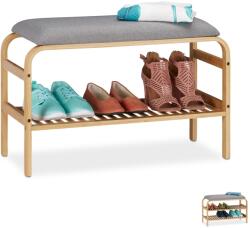 Relaxdays Bancă pentru pantofi Relaxdays cu șezut pentru 3-6 perechi (10057771) Pantofar