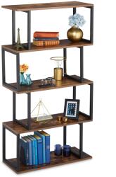 Relaxdays Design industrial pentru biblioteci Relaxdays (10049475) Raft