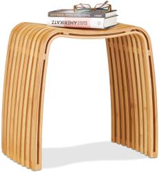 Relaxdays Scaun de dulap Relaxdays în design de bambus (10026411)