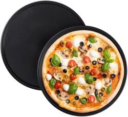 Relaxdays Set de 2 tăvi rotunde pentru pizza Relaxdays (10029248) Tava