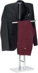 Relaxdays Suport de valet Relaxdays cromat (10025048)
