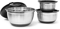 Relaxdays Set de boluri Relaxdays BOWLY cu capac (10030922) Castron
