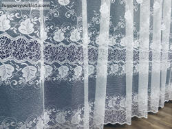 fuggonyoutlet Szevgi, fehér 200x155 cm