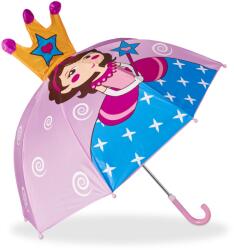 Relaxdays Umbrelă pentru copii Relaxdays cu motiv 3D (10040276)